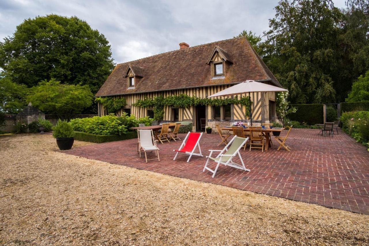 Maison "Jardin Gaillard" Bieville-en-Auge 외부 사진