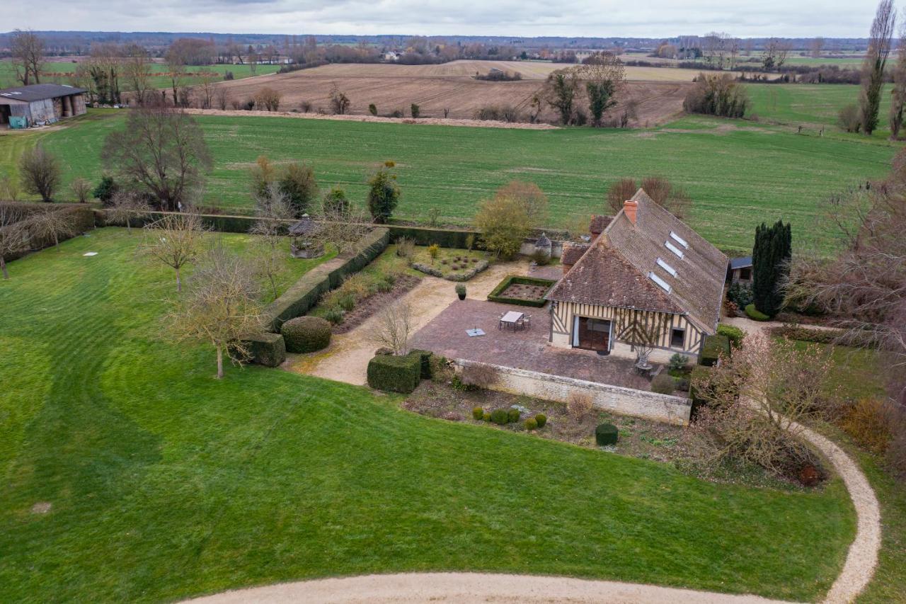 Maison "Jardin Gaillard" Bieville-en-Auge 외부 사진